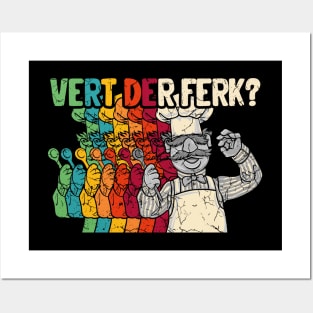 Retro Vert der ferk Posters and Art